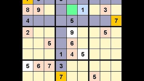 How to Solve Los Angeles Times Sudoku Expert November 22, 2020