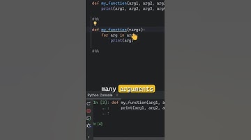 args and kwargs in #python - #tip 81