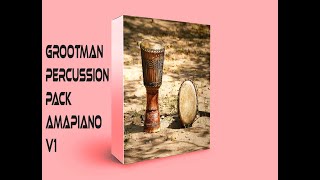 ||GROOTMAN PERCUSSION SAMPLE PACK || ALL DAWS | 2022