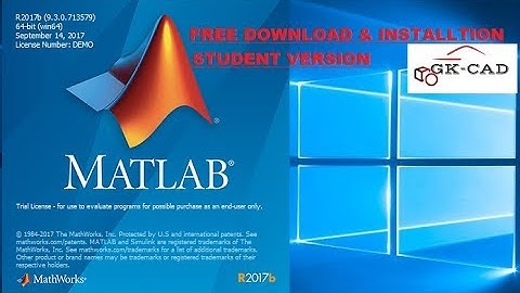 MATLAB r2017b FREE DOWNLOAD AND INSTALLATION