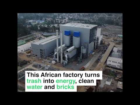 Ethiopia Turns trash into energy, clean water and bricks ! 
