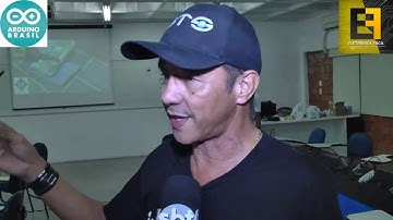 Entrevista com o SBT - Arduino Day Cuiabá 2018 - Eletrônica Fácil