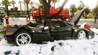 Black enzo ferrari crashed into a tree in nizza by the gazprom leader
sk wanna be updated with daily news from automotive world? subscribe
to this channe...