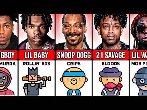 Famous Rappers and Their Gangs