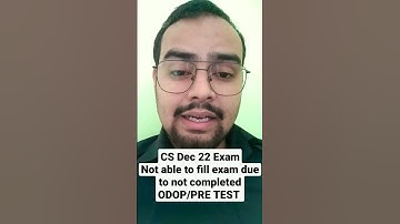 CS DEC 2022 Examination form, Not able to fill out CS Dec Exam form ICSI LIVE UPDATE | Therajpicz