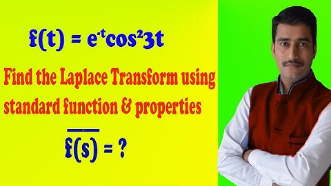 VTU Engineering Maths 2 Laplace transform second problem using property by easy maths easy tricks
