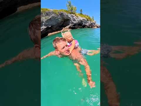 Taking My 2 Year Old Cliff Jumping!
