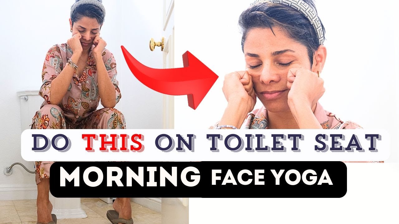6 Face Yoga Exercises To Do First Thing In the Morning | Lift Sagging ...