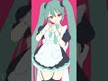 地雷メイドミクさんイラストメイキング #shorts #イラスト #初音ミク