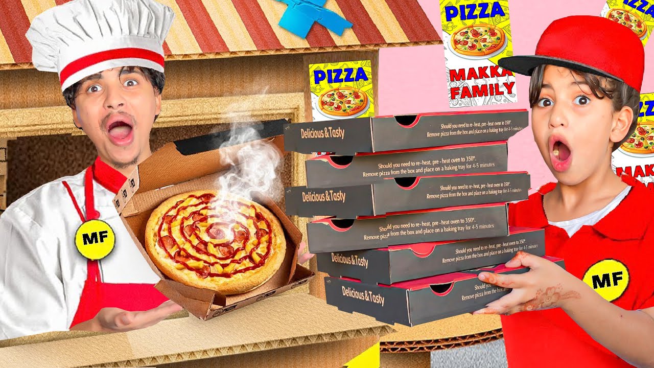 وأخيرا حولنا المنزل إلى متجر بيتزا 🍕🔥صنعنا أحسن بيتزا في العالم تصدمنا 😳😱