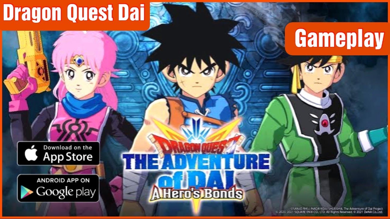 Dragon Quest Dai Gameplay Android IOS 60Fps