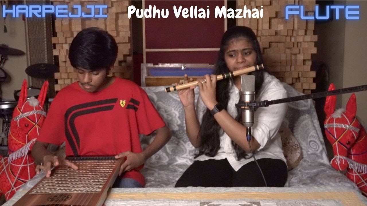 Pudhu Vellai Mazhai - Lydian Nadhaswaram & Amirthavarshini | A.R.Rahman | Harpejji