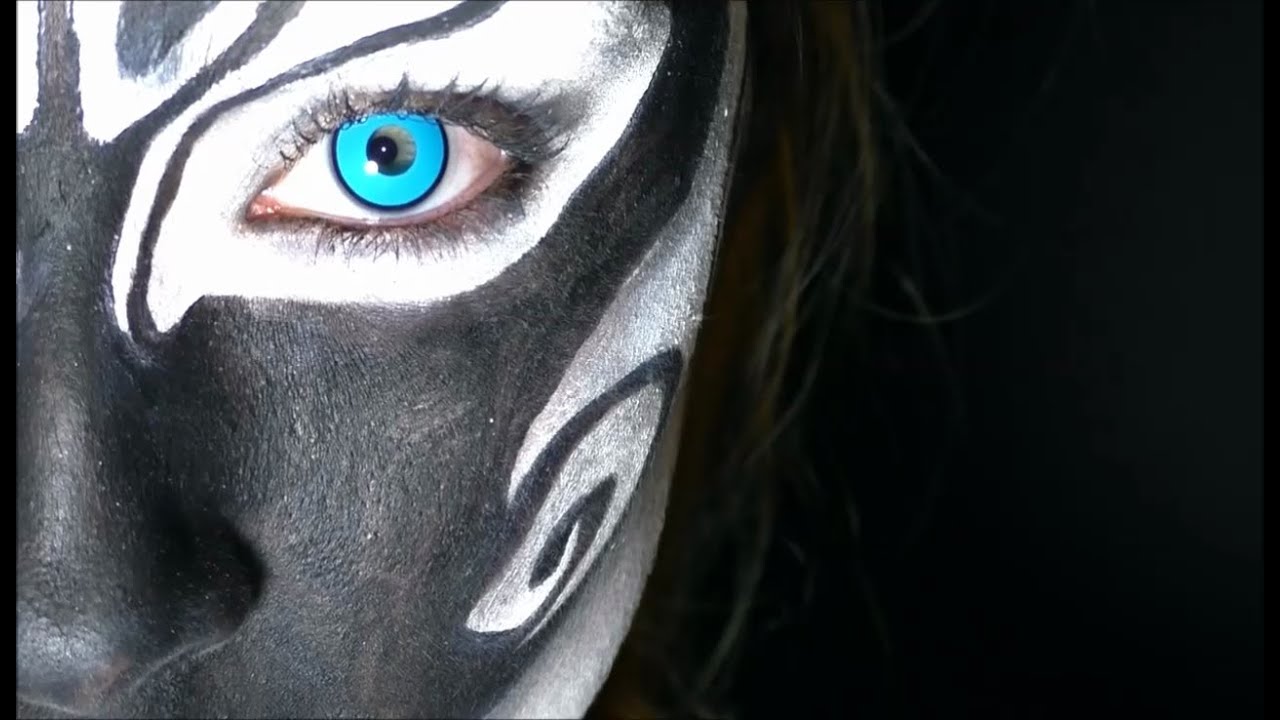 Blue Halloween Contact Lenses YouTube