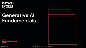 Databricks Generative AI Fundamentals