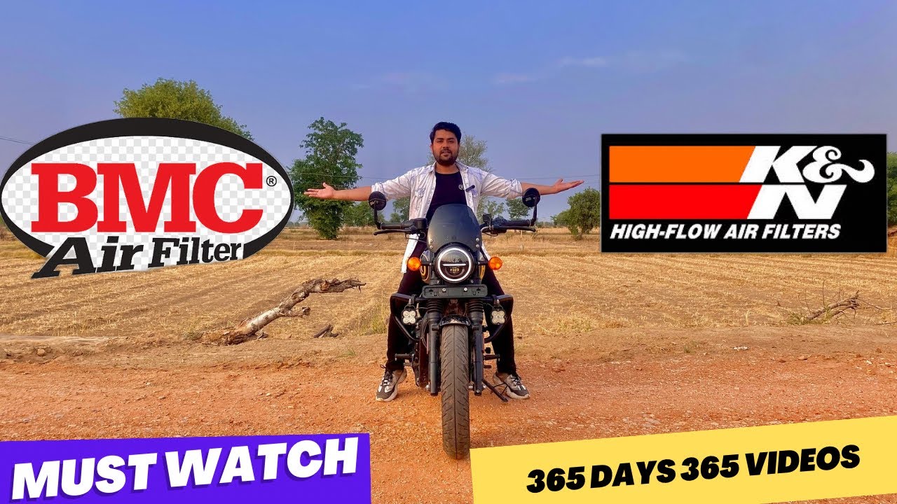BMC | K&N | DNA | BEST PERFORMANCE AIR FILTER for RE HUNTER 350 | 65/365 
