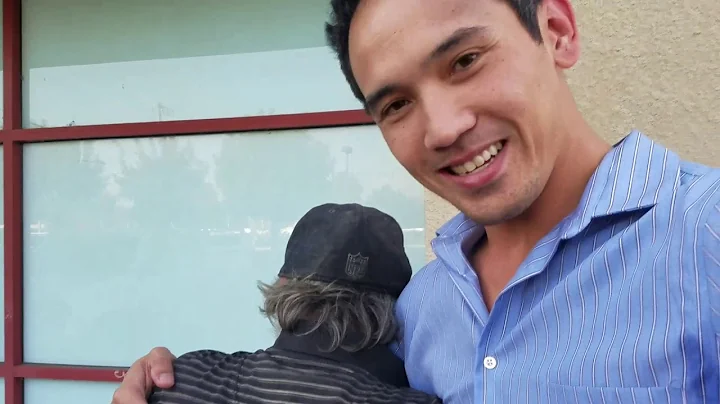 Holy spirit overcomes homeless man who instantly w...