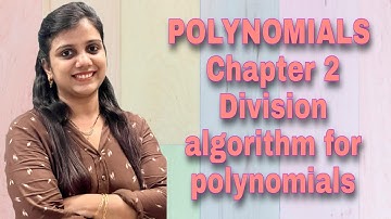 Polynomials class 10|Division algorithm for polynomials| class10 | ncert | Chapter 2|