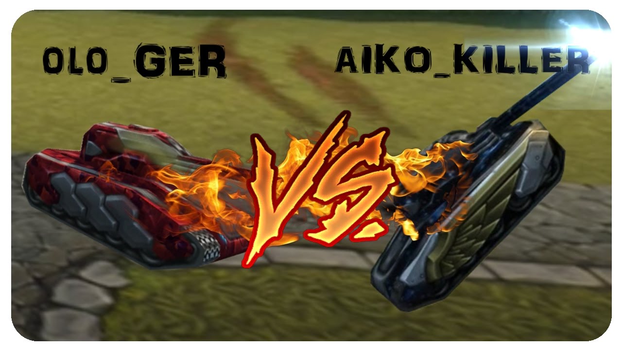 Tanki Online - olo_GER vs AIKO_KILLER | XP Battle - by olo_GER