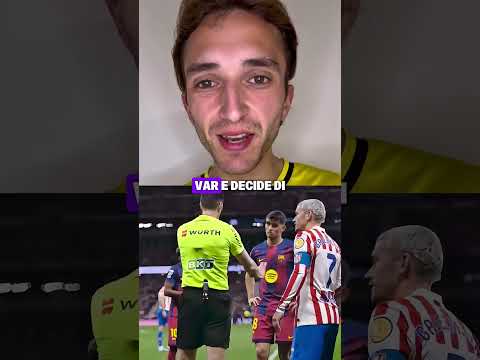 Video ROBO HISTORICO IN ATLETICO MADRID-BARCELLONA! SIMEONE MINACCIA DI LASCIARE IL CAMPO ??