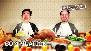 Thanksgiving Myths🦃 | Full Episode Compilation | MythBusters