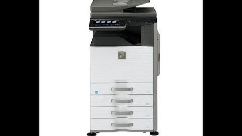 Printing From USB Sharp MX-2640 Range