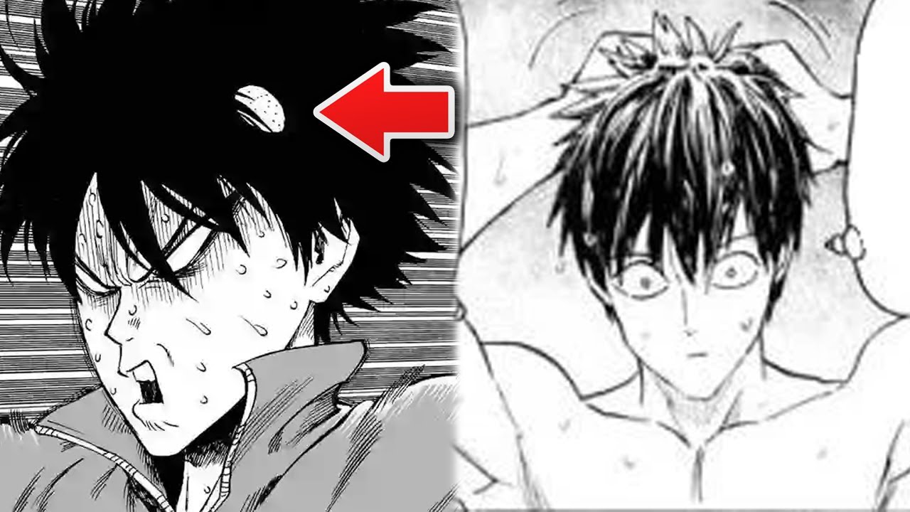 Why Saitama lost his hair?