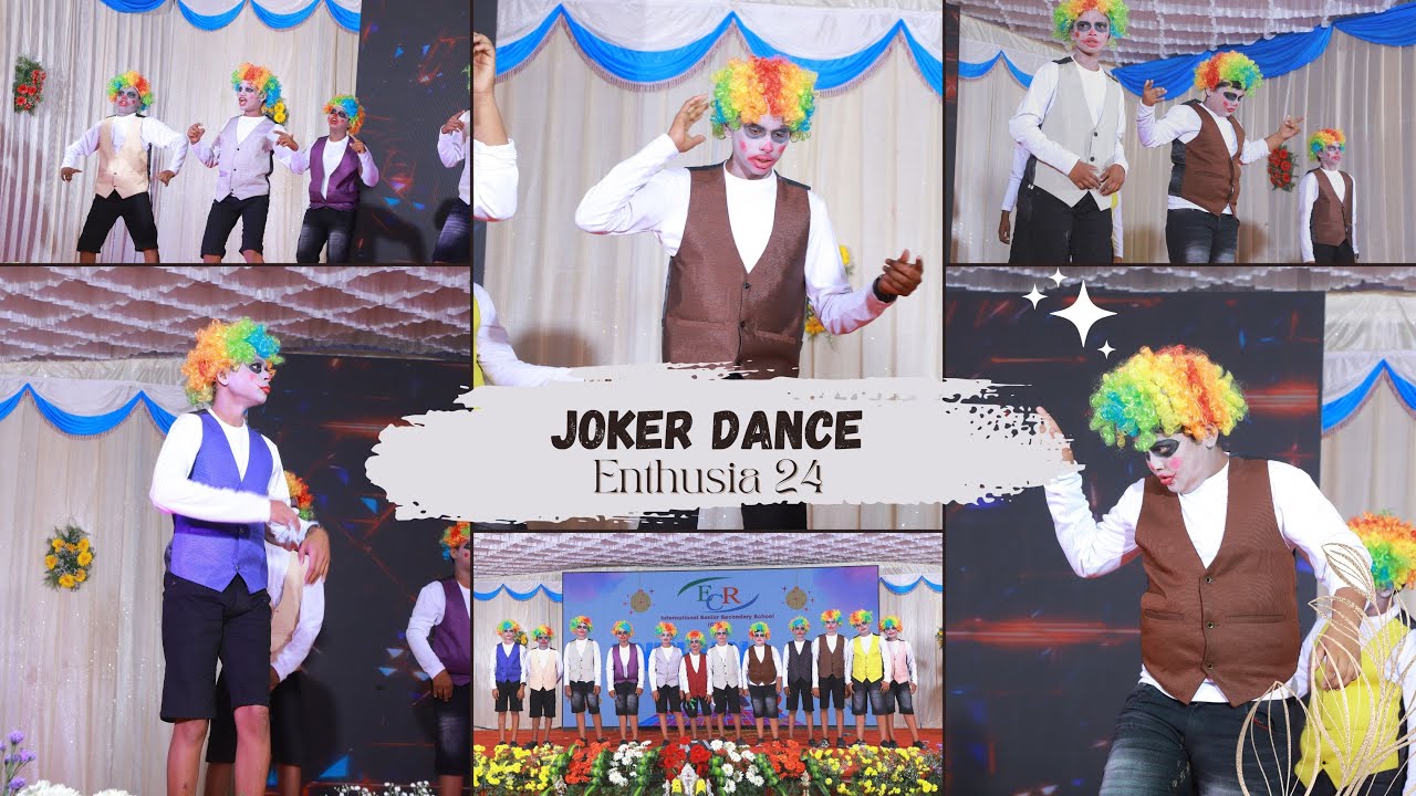 Joker Dance Enthusia 24 Annual Day Celebration 2024 - YouTube