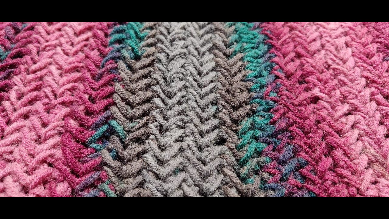 غرزة الحشو المائلة الحل المناسب للخيط السميك