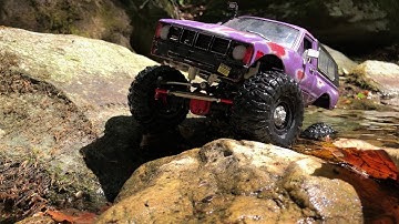 WPL C24-1 1/16 Scale : Wonderful Riverside Off-Road Trail..If Only I Had Better Tires!
