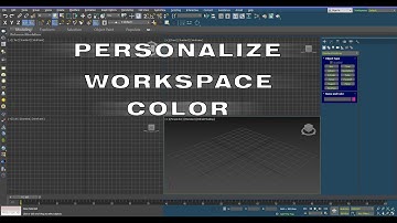 personalize our 3ds Max workspace