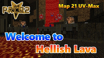 Plutonia Revisited Community Project 2 Map 21 "Scorched Sacellum" UV-Max [Doom]