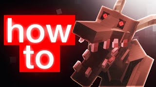 How To Make SCARY Minecraft Thumbnails
