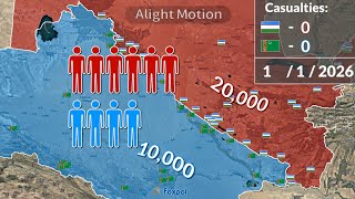 Uzbekistan Vs Turkmenistan Using Google Earth Only Fiction