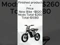 Ridstar Q20: How to Turn Your E-Bike into a Head-Turner #diy #ebikemods