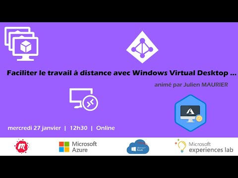 Meetup Azure Nantes - Faciliter le travail à distance avec Windows Virtual Desktop