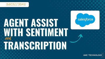 Live Agent Assist with Sentiment & Transcription | DaVinci AI Demo