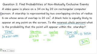 Geometry 12-1: Probability Events