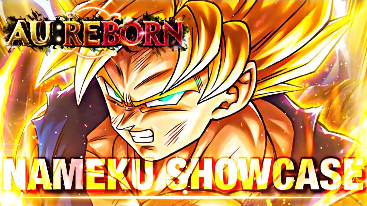 Namek Goku Showcase + Base combo | AU:Reborn