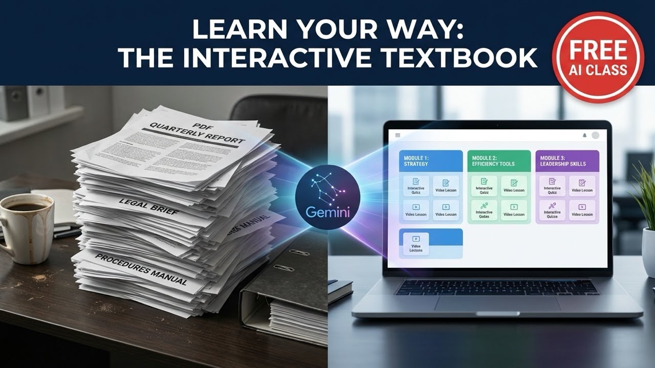 Turn PDFs into AI Personalized Learning Tools 📱 - YouTube