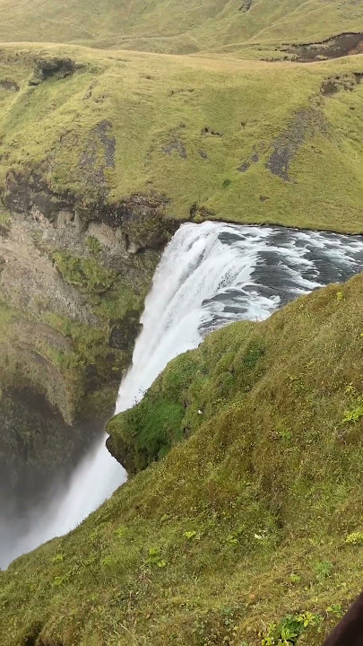 Waterfall in Iceland 🇮🇸 Skofagos