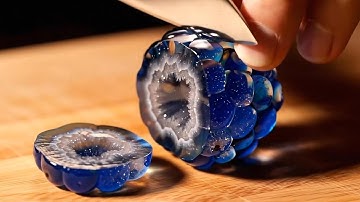 1 Hour of Satisfying AI ASMR Glass Cutting Video | AI ASMR