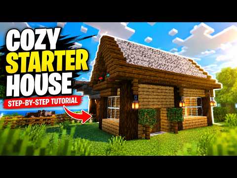 Minecraft How to Build an Easy Starter Survival House