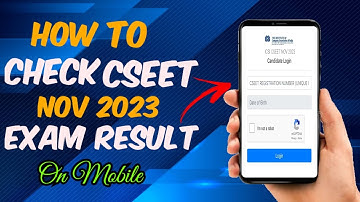 How to Check CSSET November 2023 Results on mobile Phone | CSSET NOV 2023 ka Result Kaise check Kare