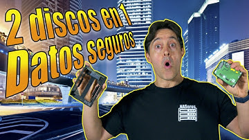 Conecta 2 discos en el espacio de 1. Datos seguros con un RAID en un único disco con QDA de QNAP