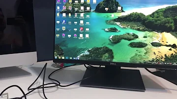 Como ligar um monitor touch screen?