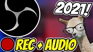 2021 Best OBS Studio Recording and Advanced Audio Settings 🔴 1080P 60FPS