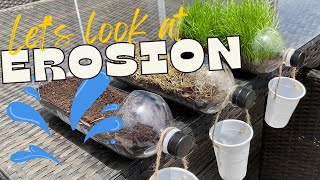 5 minute Makerspace | Erosion Experiment (School Holiday Activity)