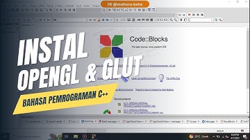 Pemasangan Opengl dan Glut di Codeblocks 64Bit