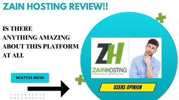 ZAIN HOSTING  Review-Is There Anything Amazing About This Platform  At ALL (WATCH Before use