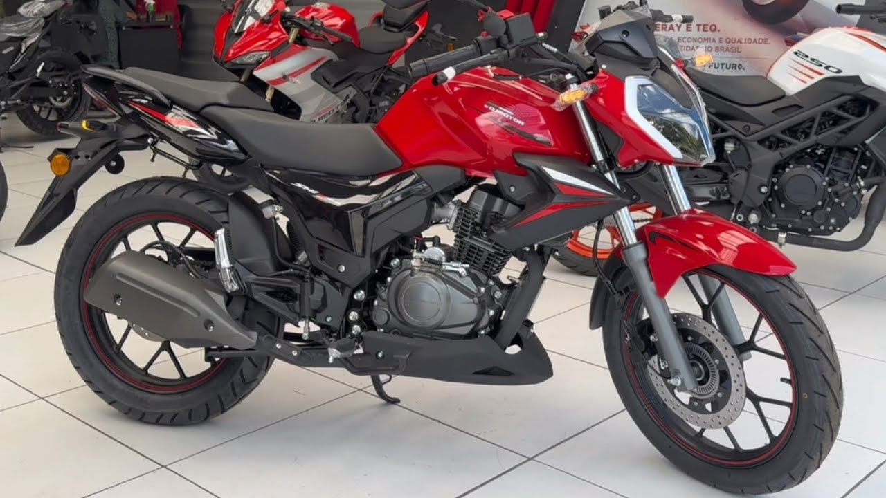 NOVA SBM 150 NEW JEF 2025 EM DETALHES + PREÇO 